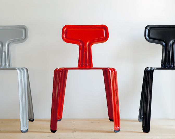 PRESSED CHAIR by Harry Thaler