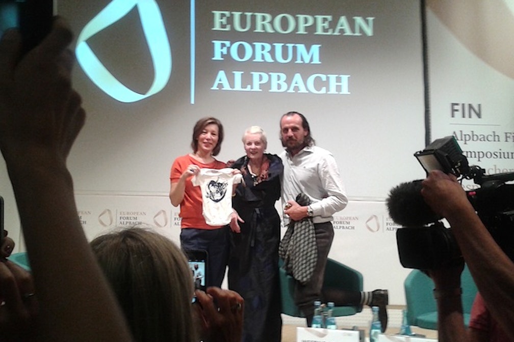 Vivienne Westwood @ European Forum Alpbach 2015