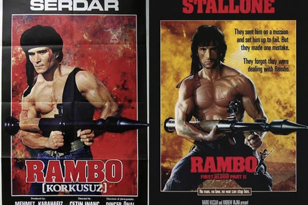 Korkusuz_By_Jet_Director_Çetin_Inanç_1986_next_to_the Original_Poster_300dpi