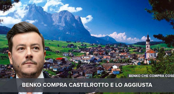Benko che compra cose