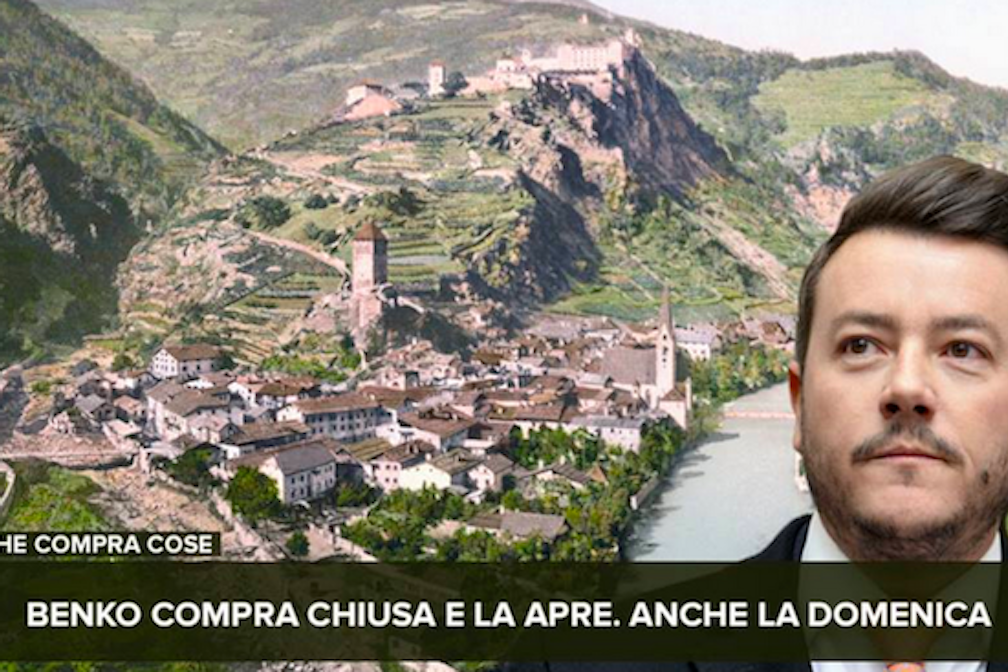 Benko che compra cose