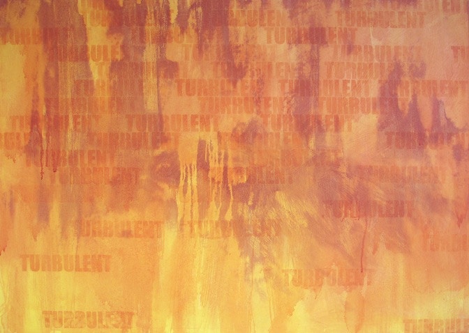Petra Polli_TURBULENT_100x140cm_Acryl auf Leinwand_2015
