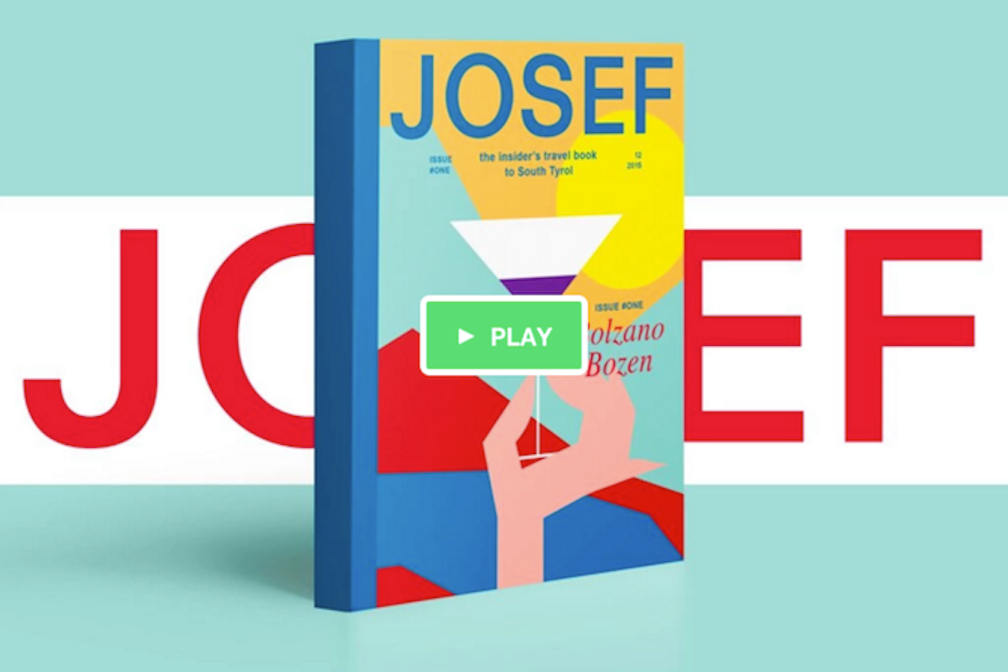 JOSEF travel book goes Kickstarter