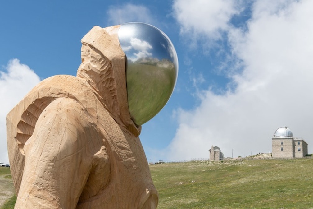 Space Days Vol. 3: il Cosmonauta ligneo di Fabiano De Martin Topranin atterra a Campo Imperatore