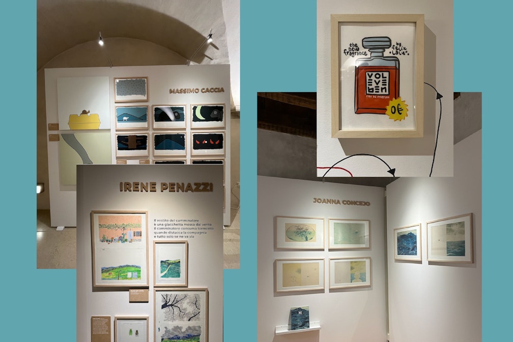 Illustrazione e poesia nella mostra collettiva “ONDE” a Cles