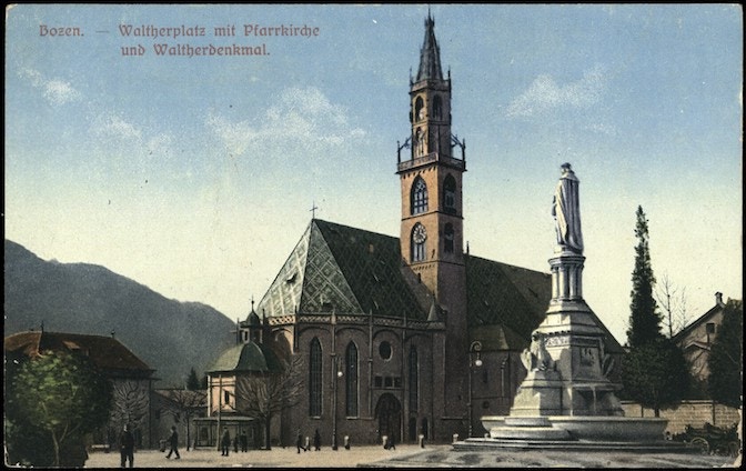 Bozen, Waltherplatz (c) Österreichische Nationalbibliothek AKON
