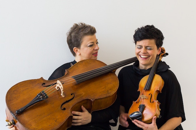 Rina Kaçinari und Maria Craffonara