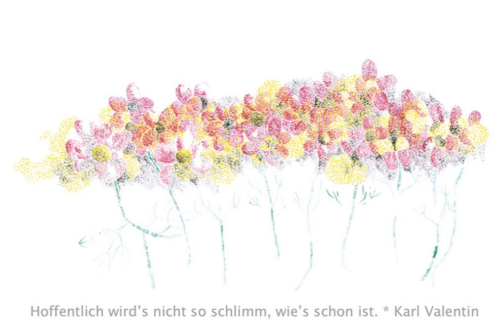 Gabriela Oberkofler Nur die Blueten KV 13