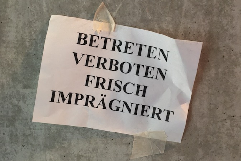 betreten verboten