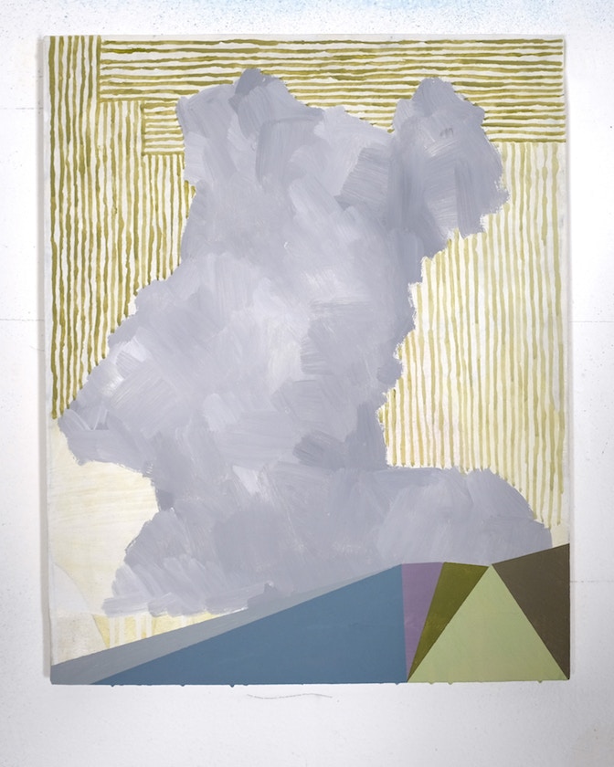 Elegia (2) 2019 - acrilico su tela, cm 50x40