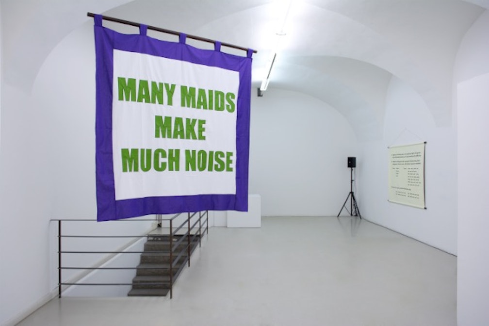 Many Maids Make Much Noise:Olivia Plender ad ar/ge kunst
