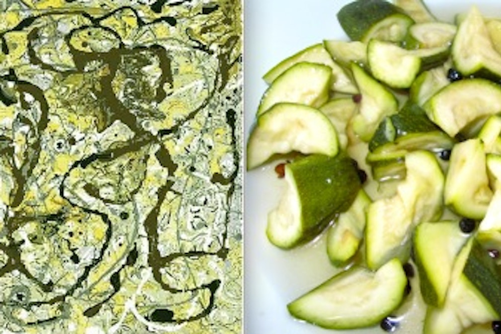 Jackson Pollock – Zucchine in agrodolce