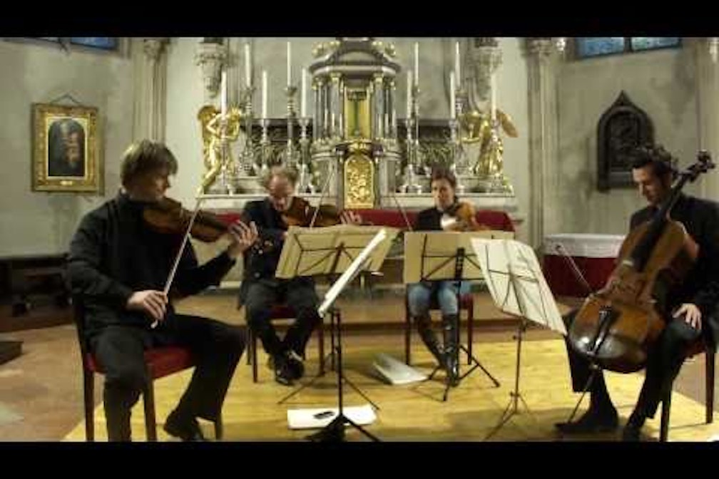 Music and the city: Hugo Wolf Quartett im Kurhaus Hall in Tirol