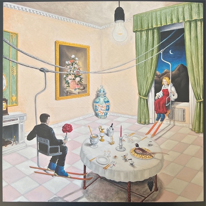 14 Luigi Serafini, Week-end 1000-94 (ultramontano), 1994, Collezione privata, Milano