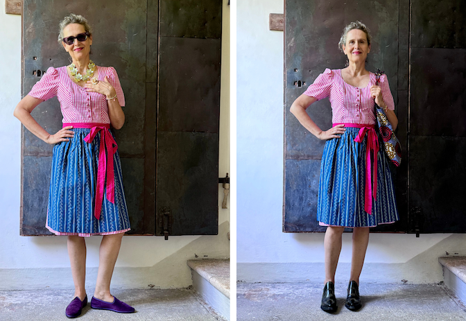 How to wear a Dirndl 2-3 (c) susanne barta