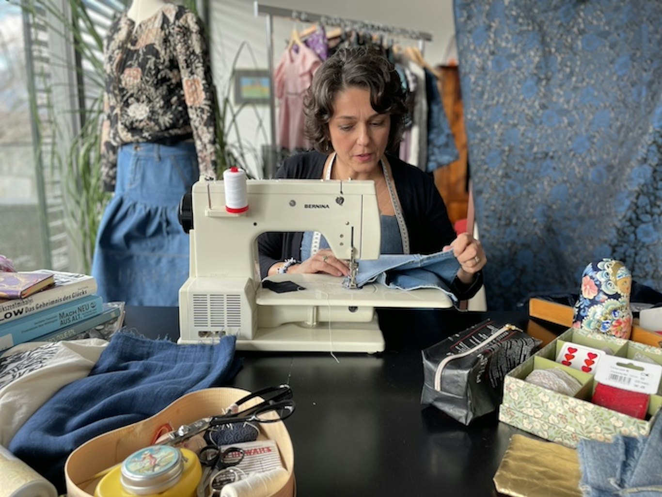 Brigitte Ferdigg Clara, Textilmente, © Susanne Barta