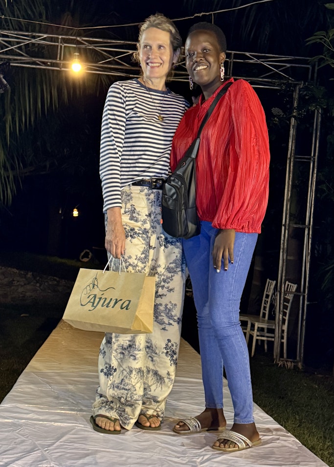 Sharon Anenas Eco Fashion Show in Gulu