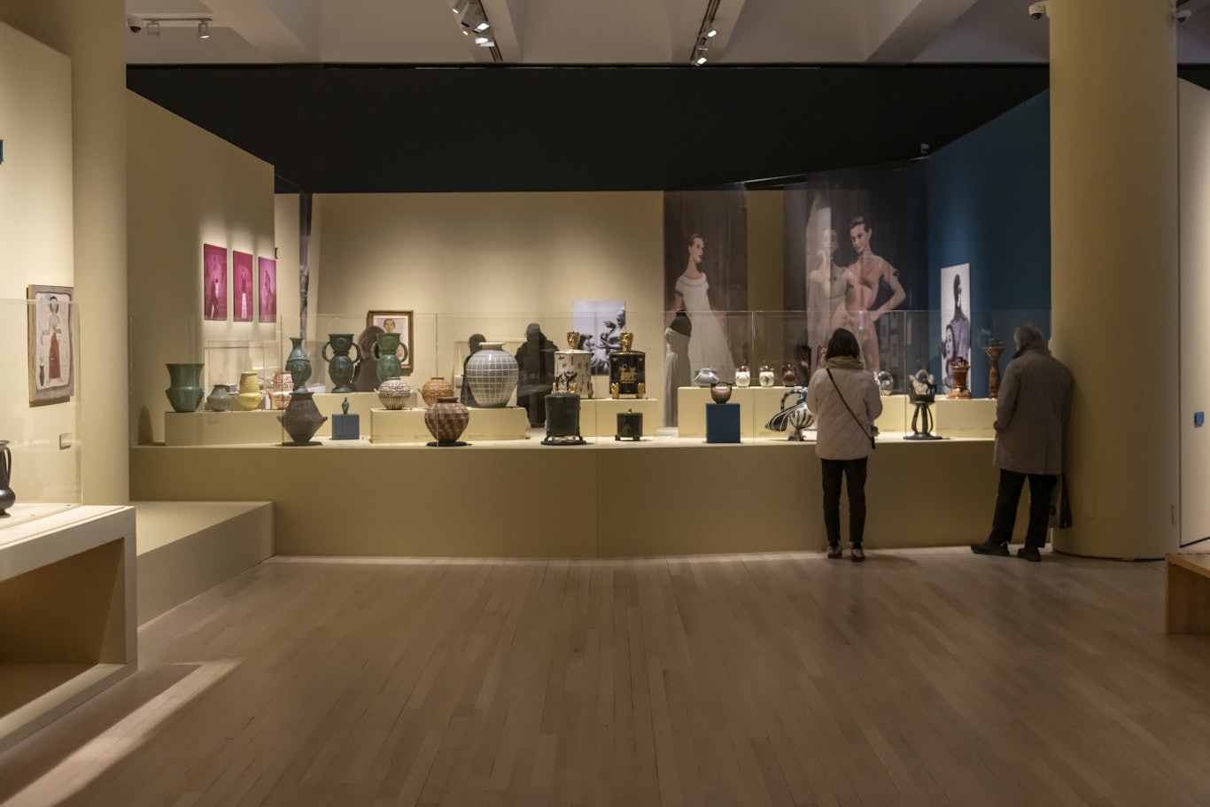 Veduta della mostra "Etruschi del Novecento", © Mart
