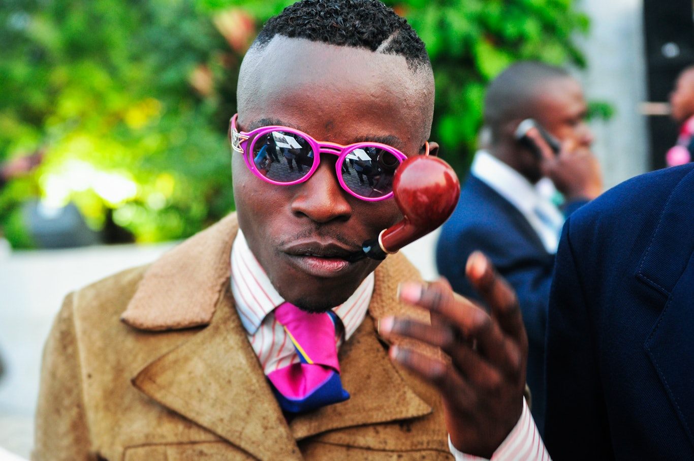 Daniele Tamagni_Vive la Sapé #2, 2008, stampa 2024_© Daniele Tamagni, Courtesy Giordano Tamagni