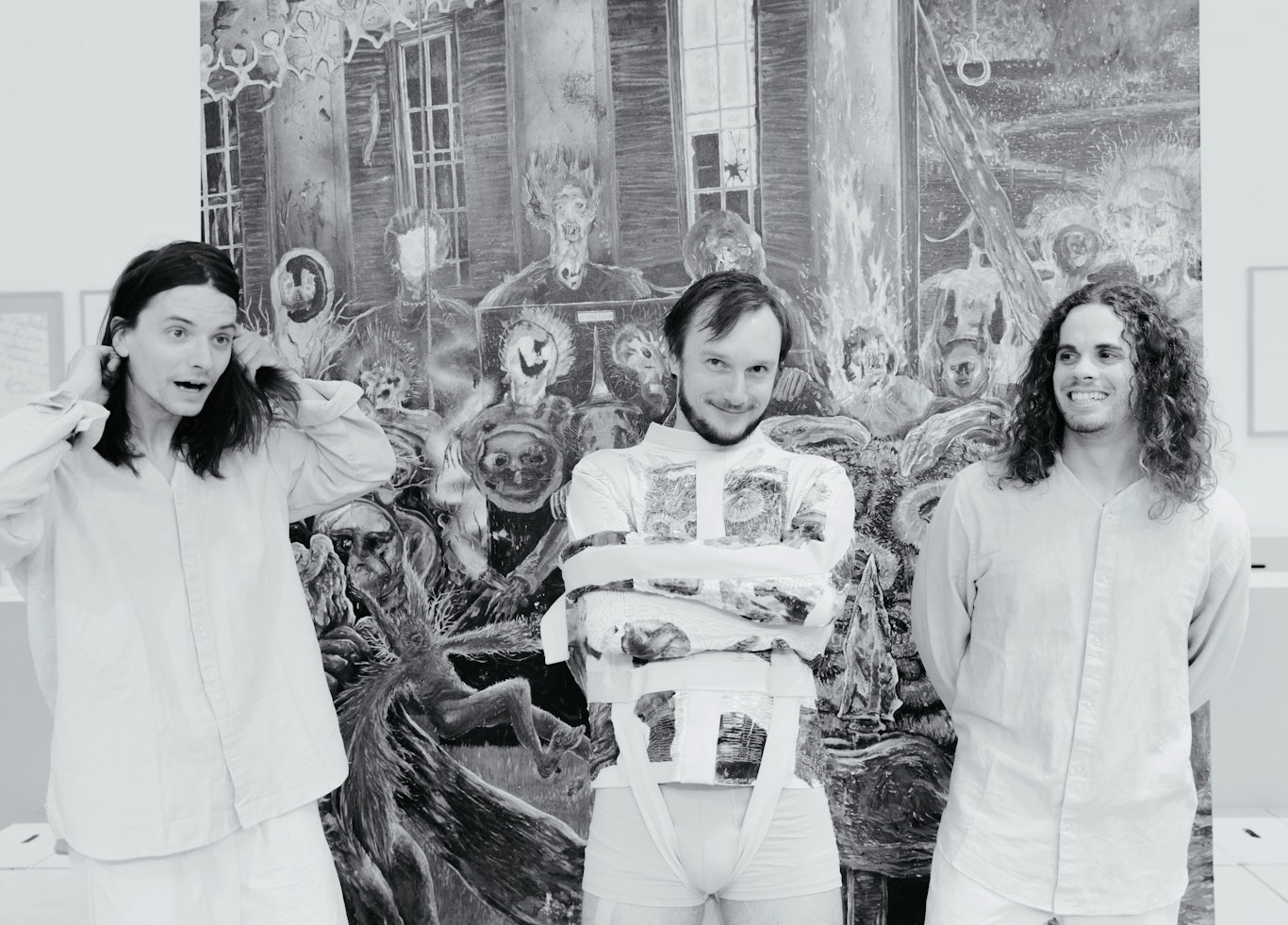 Nick Havelka, Michael F. Plessl und Max Brenner (v. l.), © Daniel Kindler