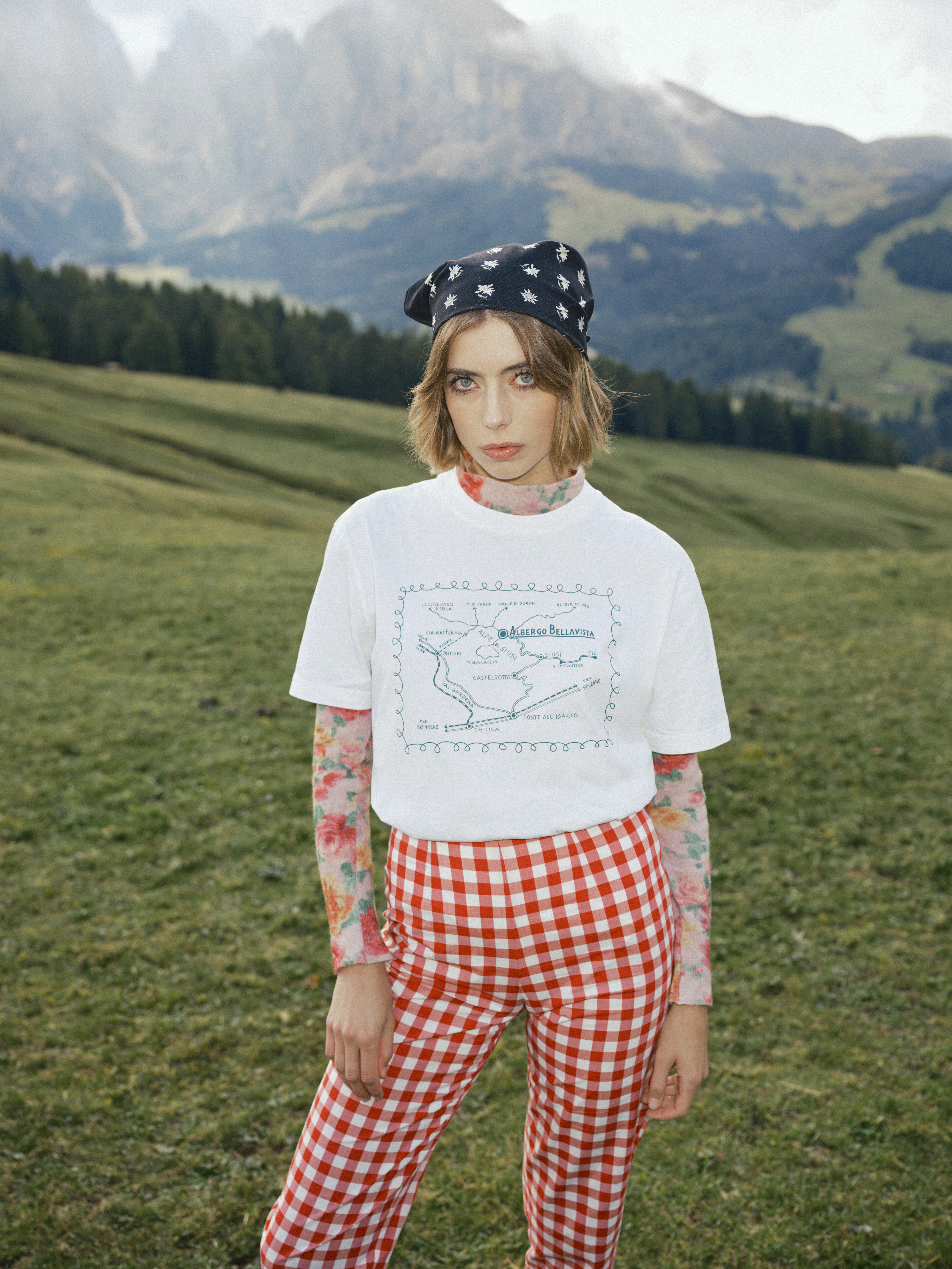 Come ti indosso la montagna sulla T-Shirt 