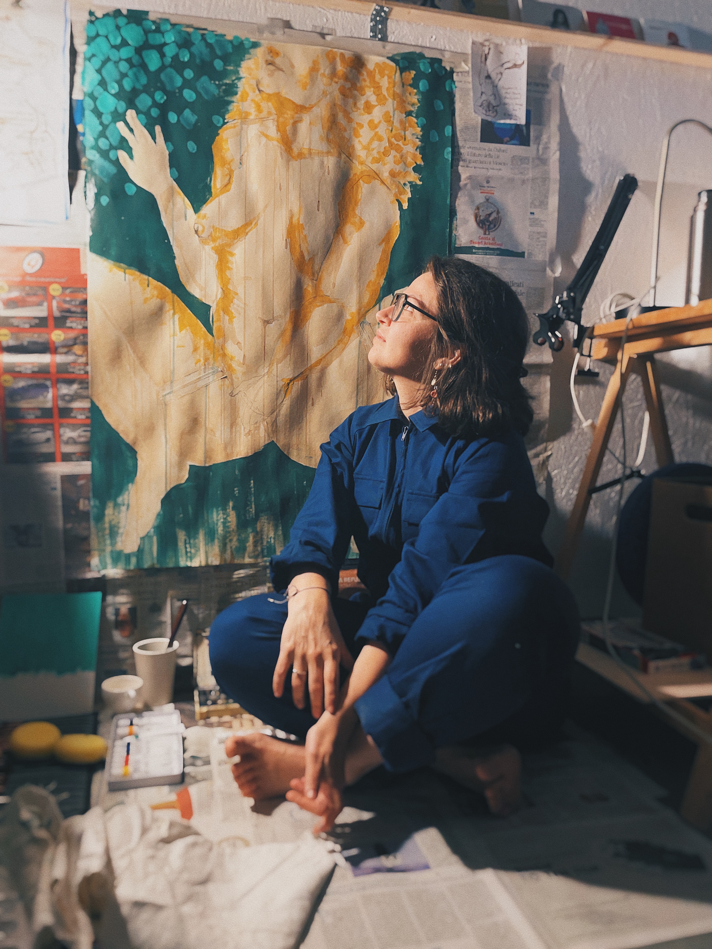 Nähen, kleben, loslassen