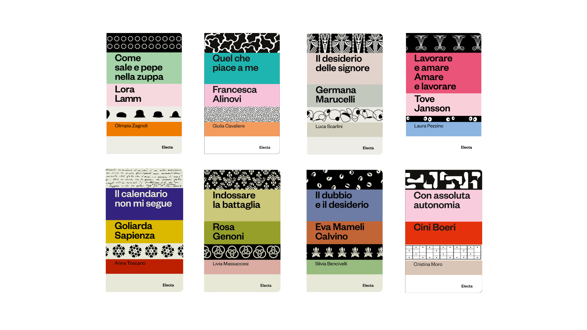 La collana Oilà e le sue donne creative