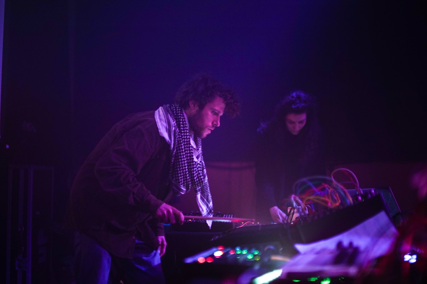 Ësenaim. bei einer Live-Performance in Kopenhagen, © Guillaume BLG