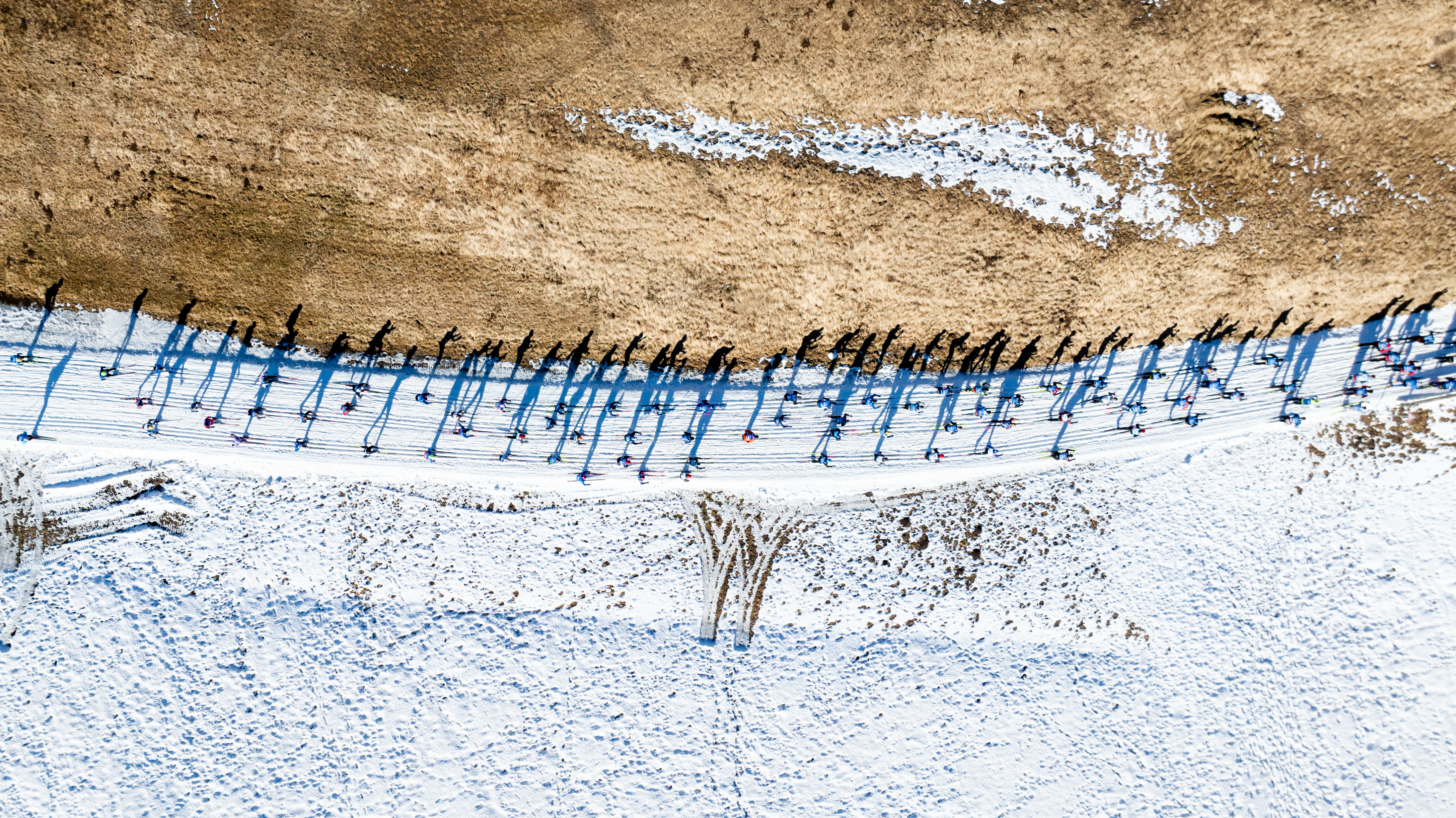 La montagna rivelata dall'occhio zenitale 