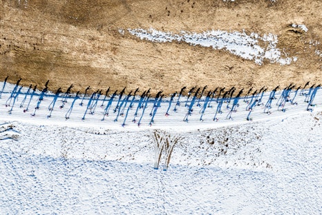 Human Evolution - Pozza di Fassa @ Jacopo Di Cera La montagna rivelata dall'occhio zenitale