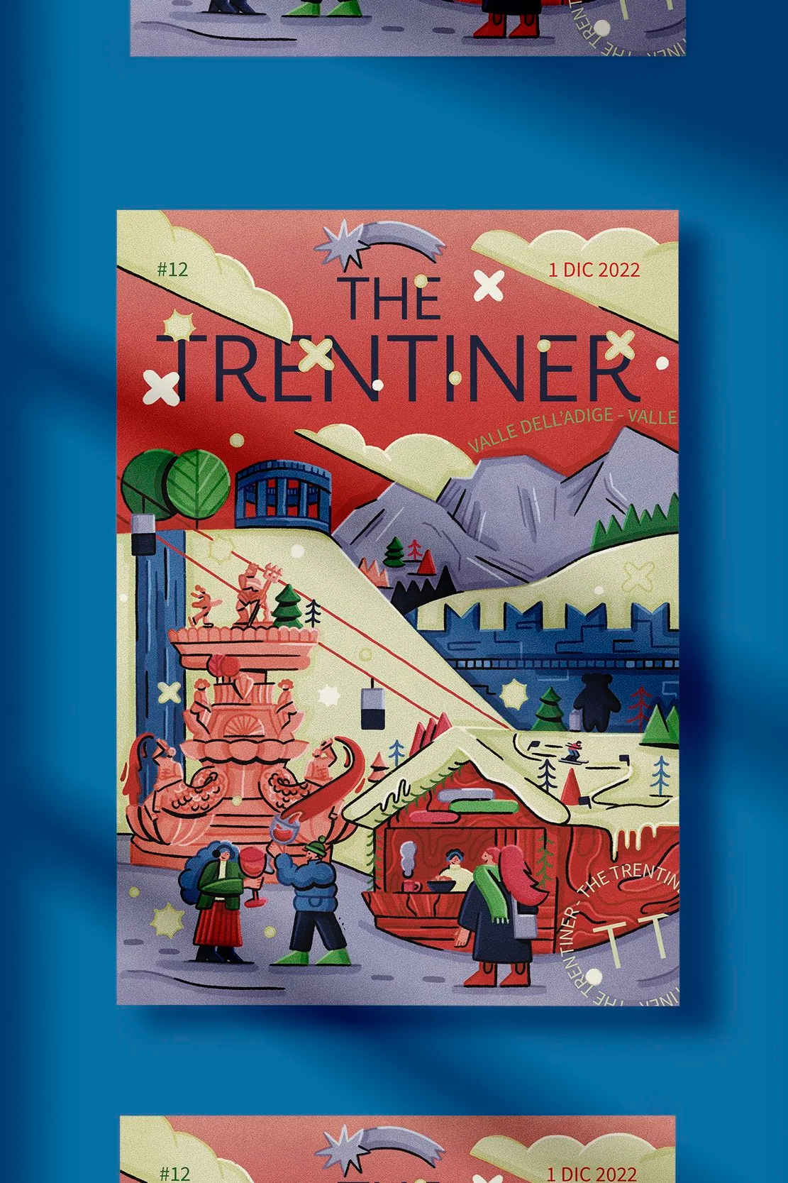 The Trentiner, il magazine immaginario che mette il Trentino in copertina