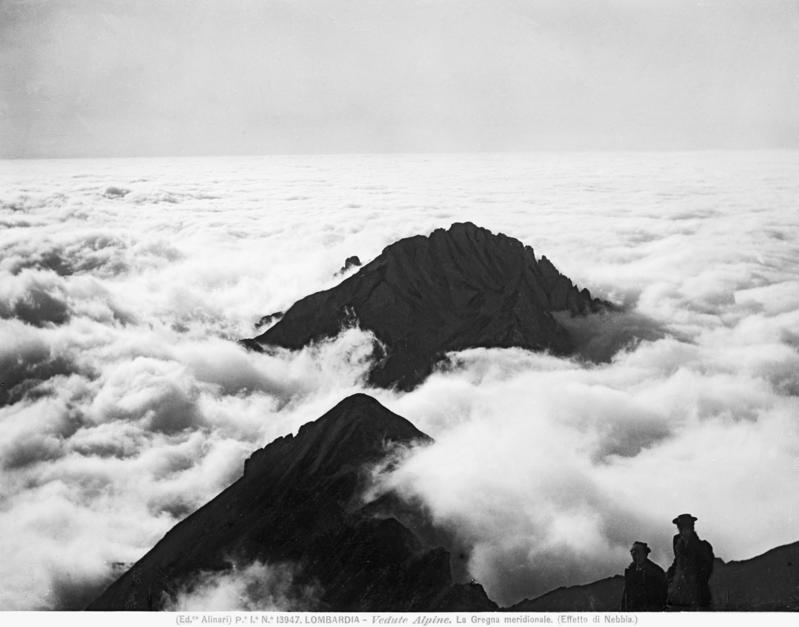 Vertigine e disorientamento: le Alpi di Alinari