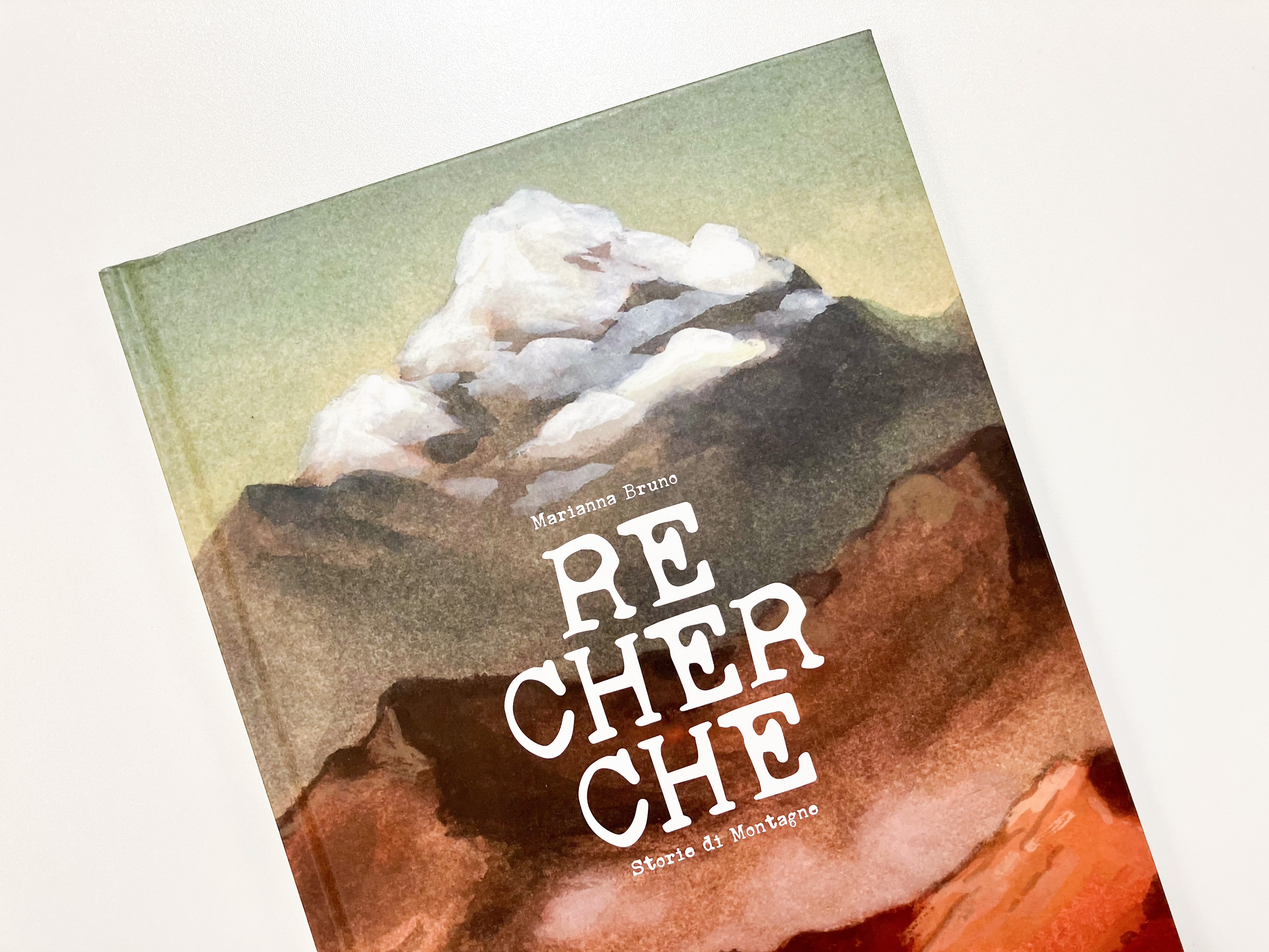 Books, I’ve never read: “Recherche – Storie di montagne”, Marianna Bruno x Idee Storte Paper 