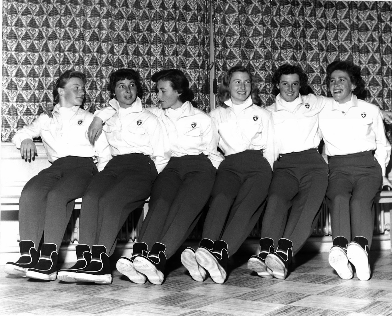 La squadra olimpica svizzera © Archivio Bally