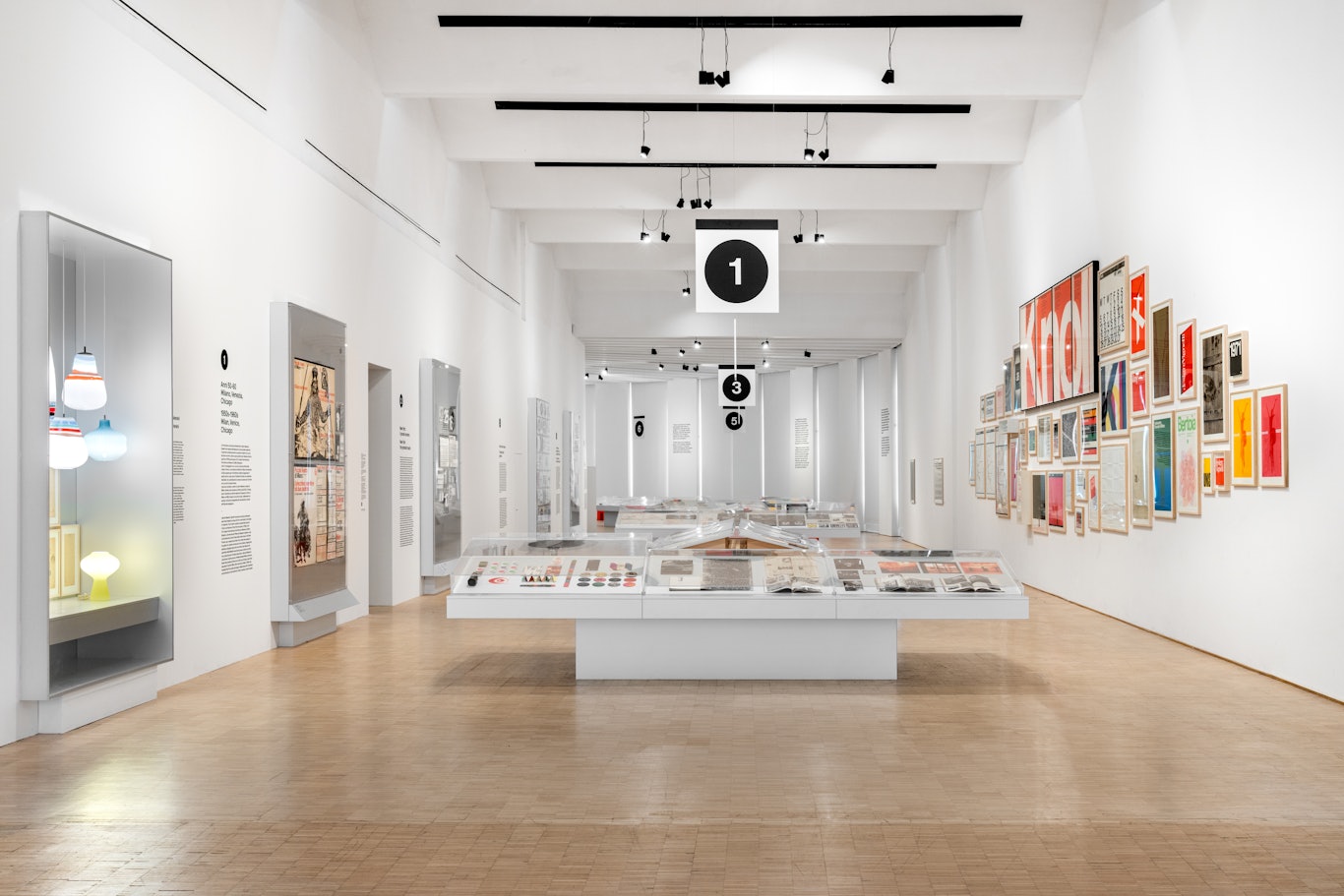 Lella and Massimo Vignelli. A Language of Clarity, exhibition view Foto/Photo Delfino Sisto Legnani DSL studio, © Triennale Milano