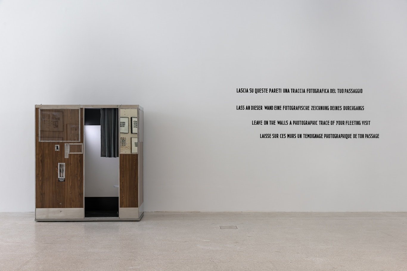 Hinterlass eine fotografische Spur, wünschte sich Franco Vaccari schon 1972. Eine Ausstellung im Museion entdeckt sein Werk wieder; © Luca Guadagnini