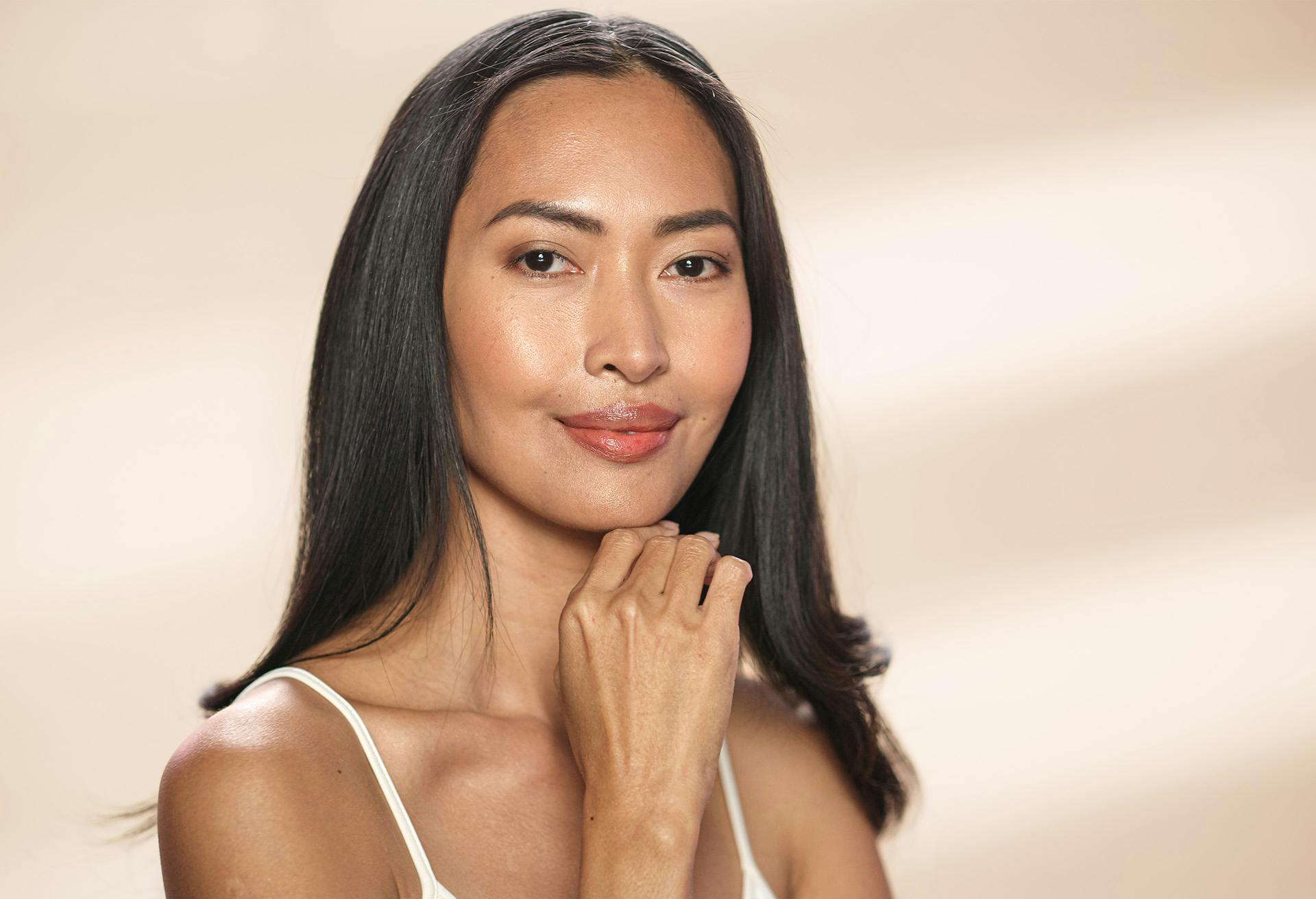 Woman with her Hand on her Chin
