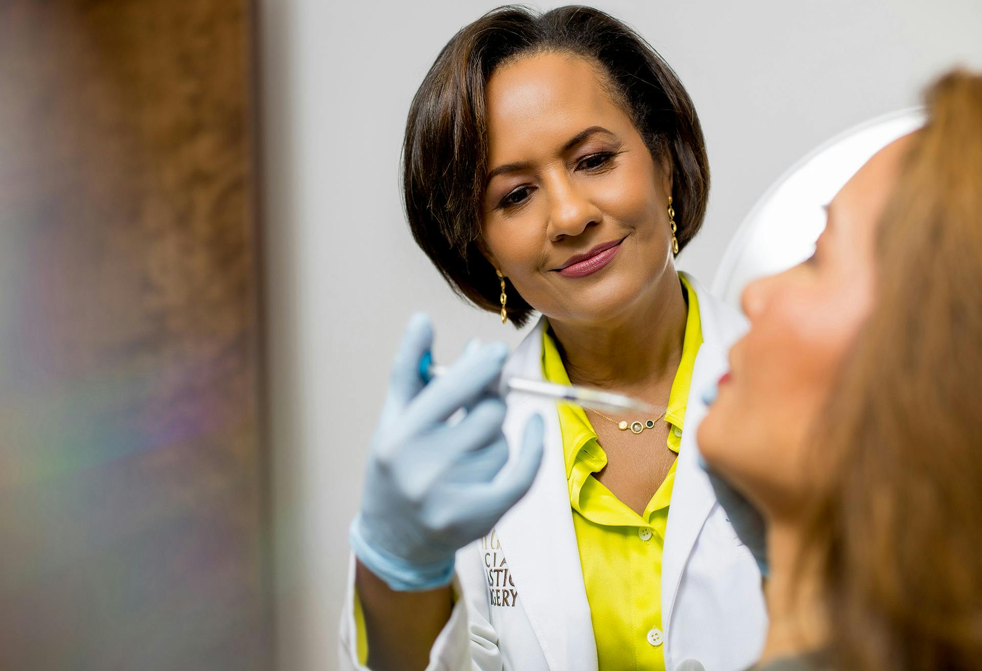 Dr. Porter Administering an Injection