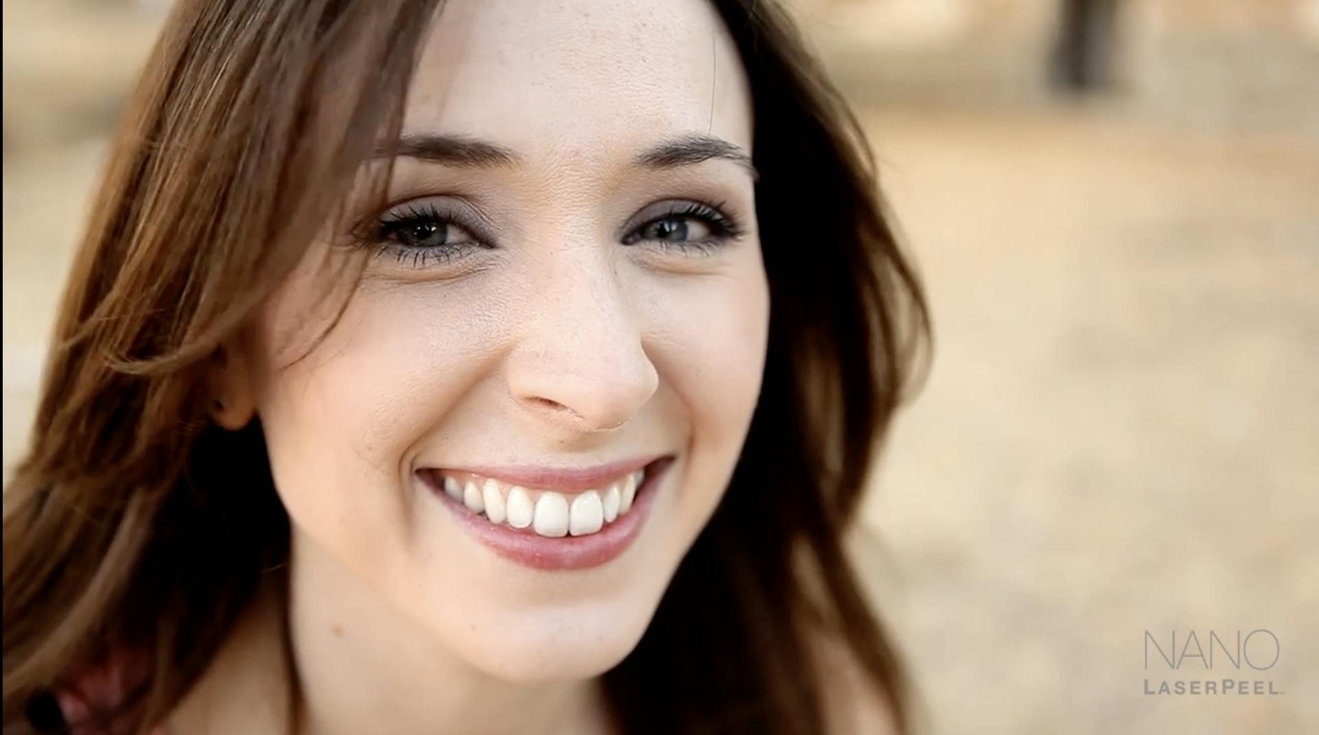 Close Up of Woman Smiling