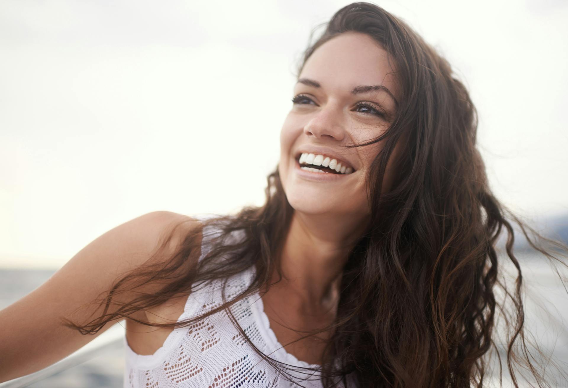 Woman Smiling