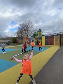 One of our hockey sessions
