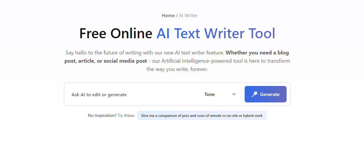 Wepik AI writer