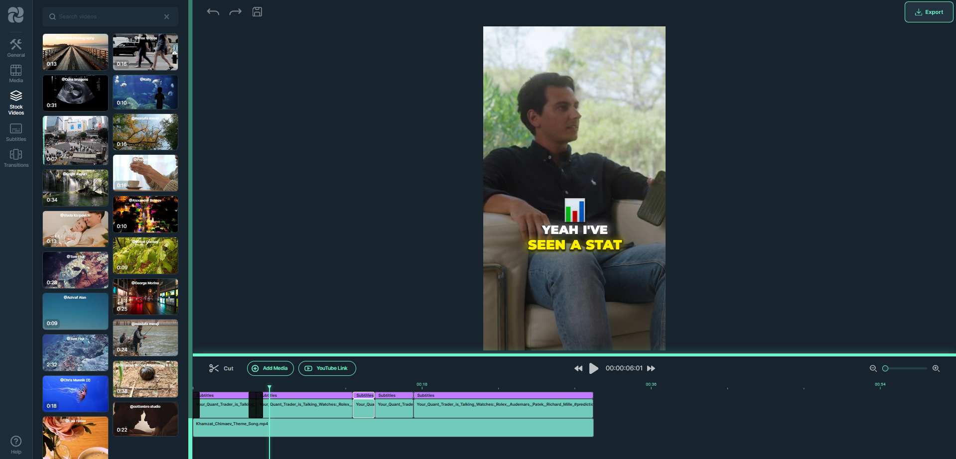 Snapvid editor