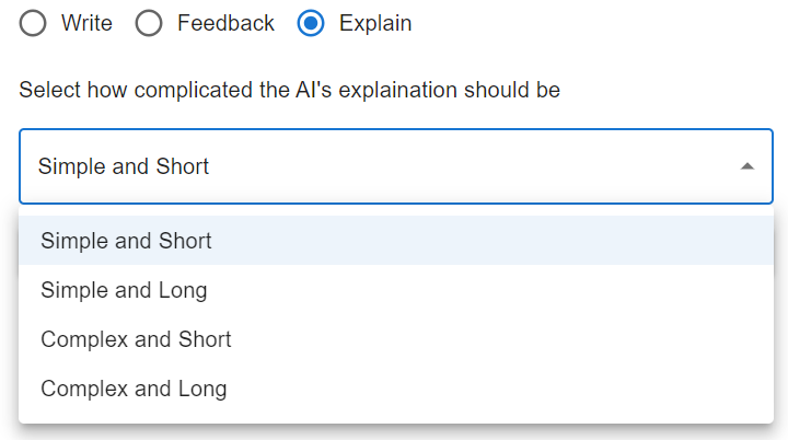 AcademicGPT explain function