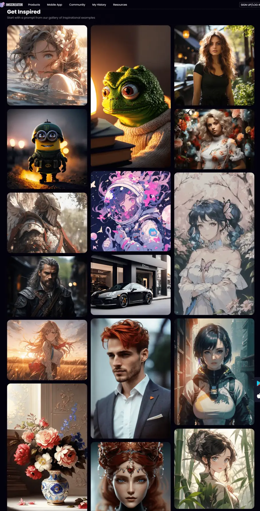 IMGCreator example images