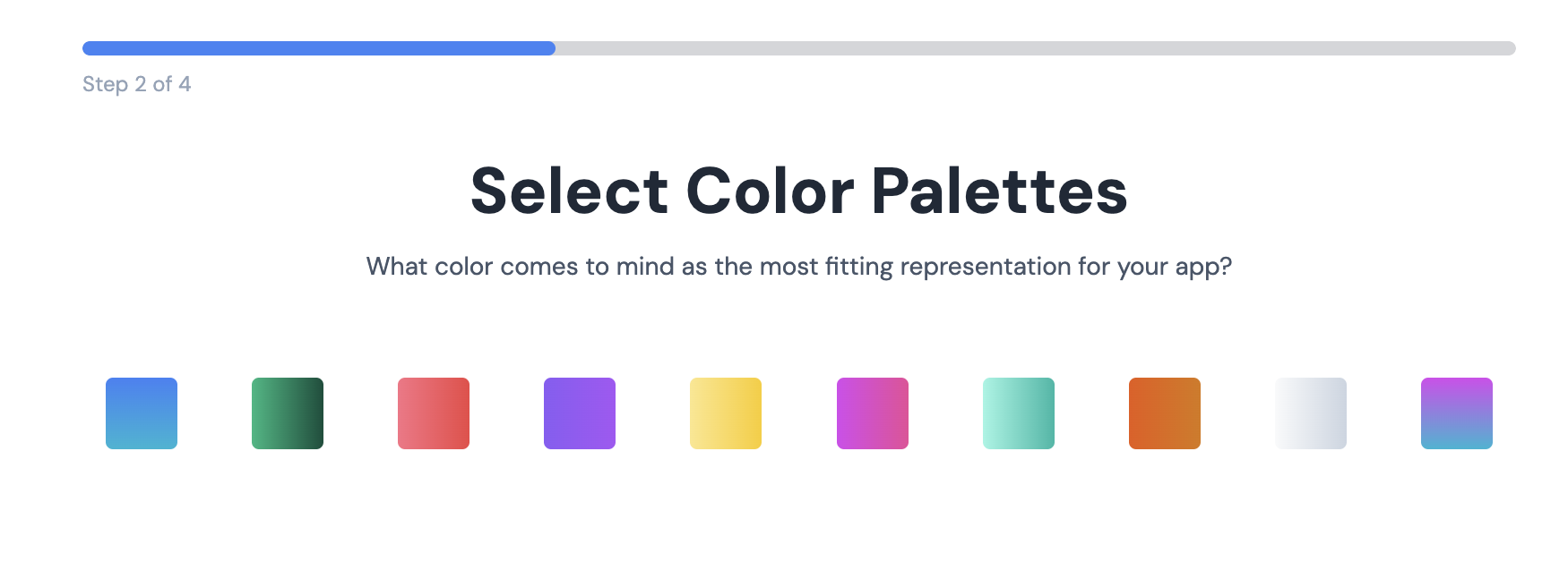 Iconik AI logo generation - step 2 - customize logos