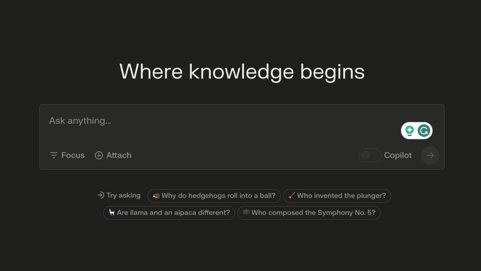 Perplexity AI features a chatbot-style search engine functionality