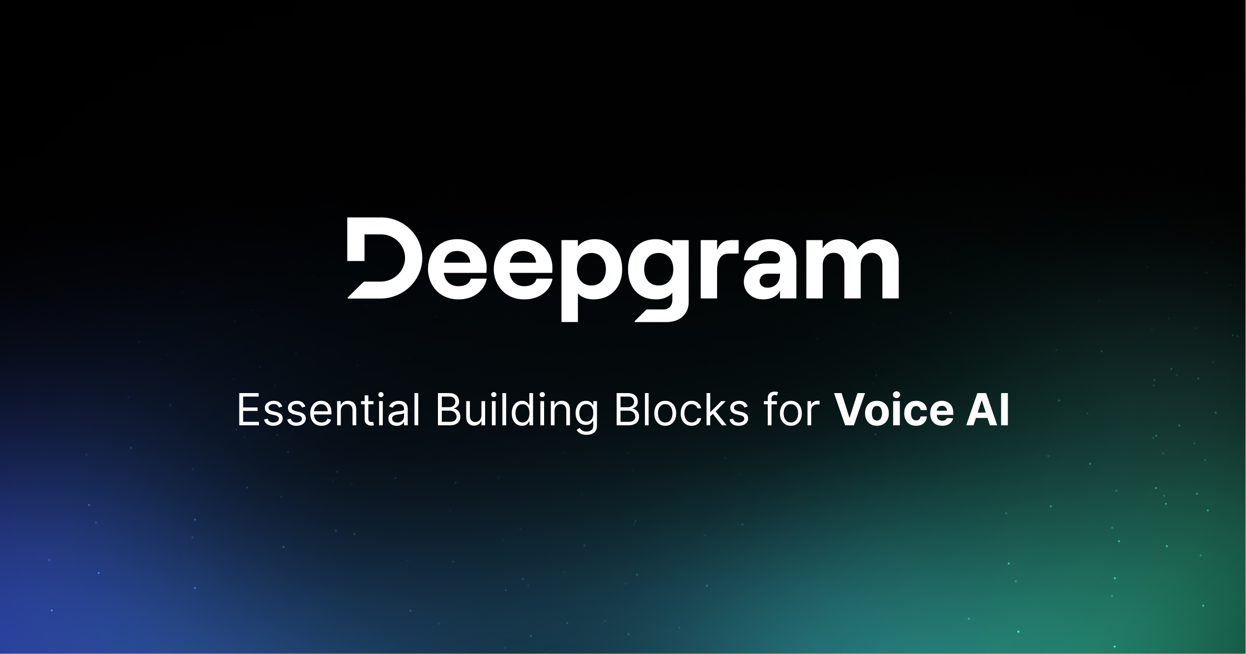 Deepgram Voice AI: Text to Speech + Speech to Text APIs | Deepgram