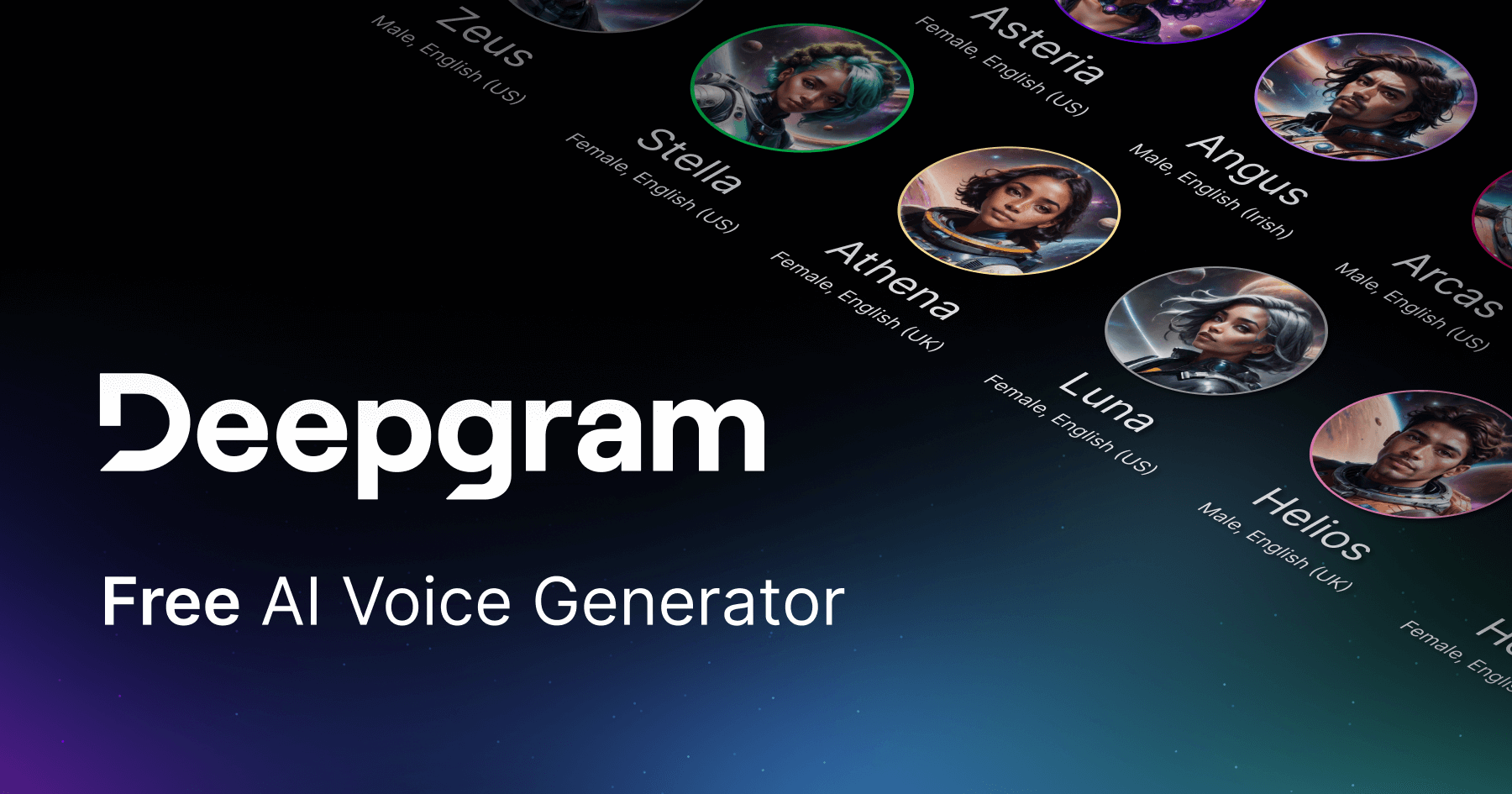 Deepgram AI Voice Generator