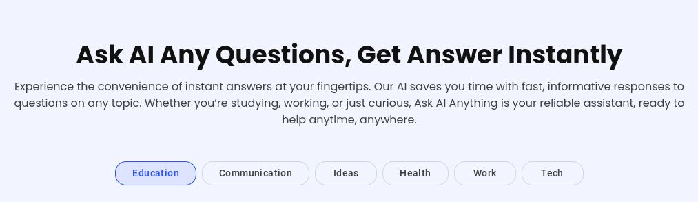 AIChatting Topics